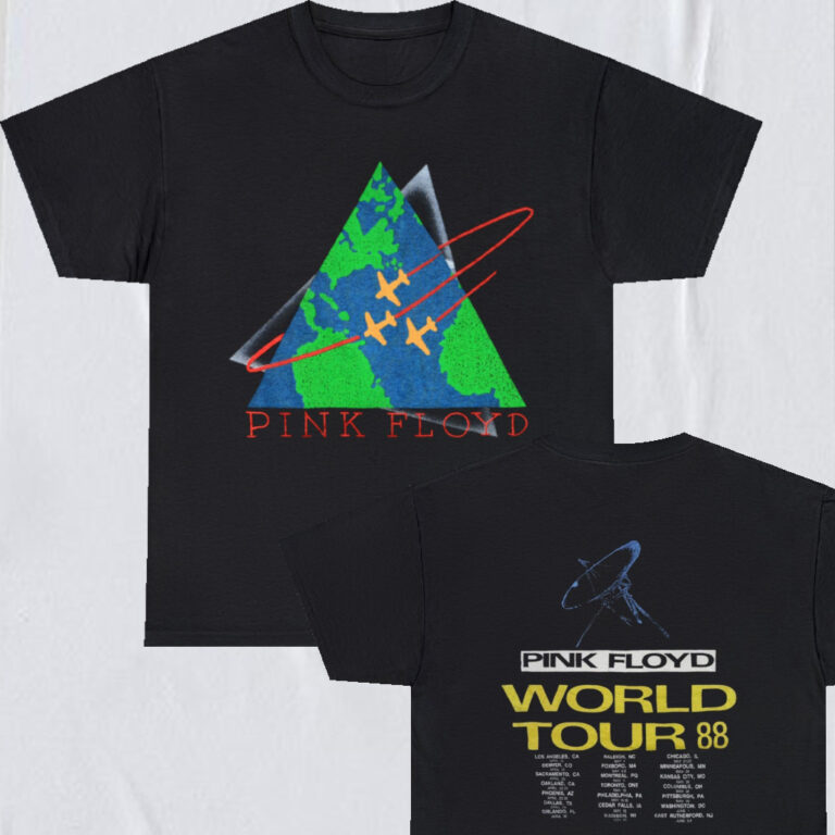 PINK FLOYD　ピンクフロイド　ジャパンツアー88ツアーT PINK FLOYD ピンクフロイド JapanツアーTシャツ 1988年 - メルカリ