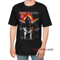 Vintage Pink Floyd Bright Side Of The Moon Black T shirt