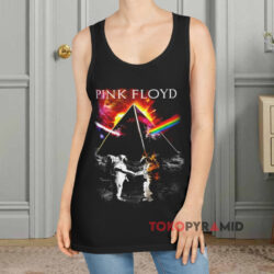 Vintage Pink Floyd Bright Side Of The Moon Shirt 2 Vintage Pink Floyd Bright Side Of The Moon Black Tank Top