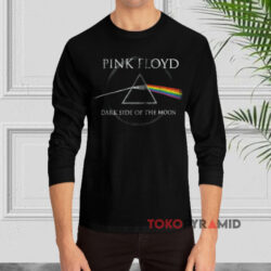 Vintage Pink Floyd Dark Side Of The Moon Black Long sleeved
