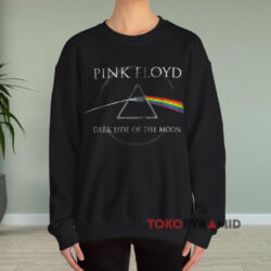 Vintage Pink Floyd Dark Side Of The Moon Black Sweatshirt