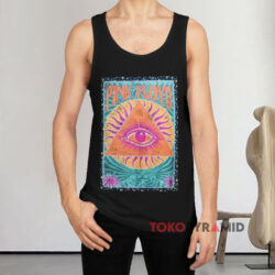 Vintage Pink Floyd Eye Black Tank Top