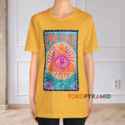 Vintage Pink Floyd Eye Yellow T shirt