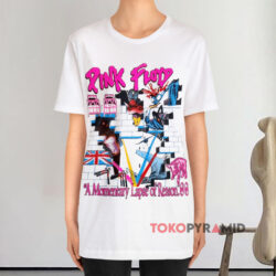 Vintage Pink Floyd Momentary Lapse Of Reason 1988 White T shirt