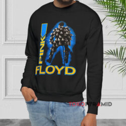 Vintage Pink Floyd On Tour 1989 Black Sweatshirt Front