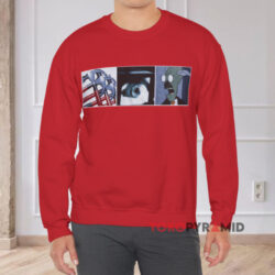 Vintage Pink Floyd Roger Waters In The Flesh Tour Red Sweatshirt