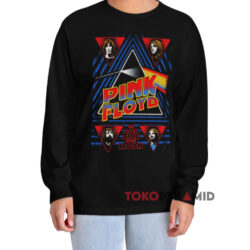 Vintage Pink Floyd The Dark Side Of The Moon Black Long sleeved