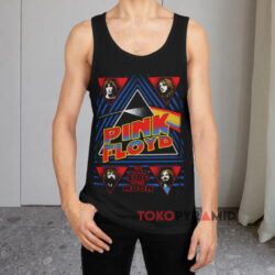 Vintage Pink Floyd The Dark Side Of The Moon Black Tank Top