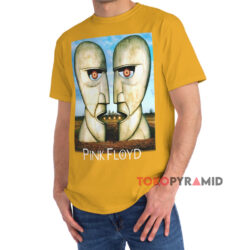 Vintage Pink Floyd The Division Bell Yellow T shirt