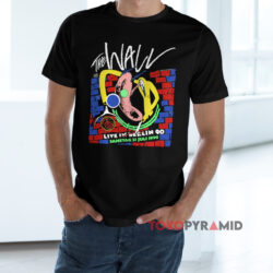 Vintage Pink Floyd The Wall Live In Berlin Black T shirt