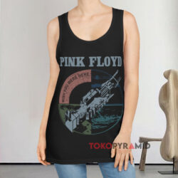 Vintage Pink Floyd Wish You Were Here T-shirt 2 Vintage Pink Floyd Wish You Were Here Black Tank Top
