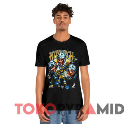 Vintage Pittsburgh Penguins Caricature Nhl T shirt Black T shirt