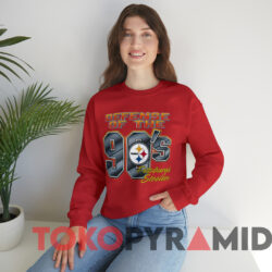 Vintage Pittsburgh Steelers Defense Of The 90s T-shirt 3 Vintage Pittsburgh Steelers Defense Of The 90s T shirt Red Sweatshirt