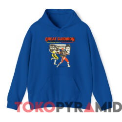 Vintage Pittsburgh Steelers Great Gridiron Grudge Match T shirt Blue Hoodie