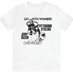 Vintage Pittsburgh Steelers Jerry Nuzum Chevrolet T-shirt 5 Vintage Pittsburgh Steelers Jerry Nuzum Chevrolet T shirt