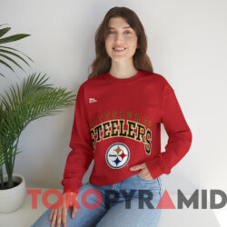 Vintage Pittsburgh Steelers Pro Player Nfl T Shirt Red Sweatshirt