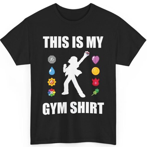 Vintage Pokemon This Is My Gym Shirt