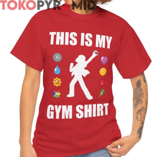 Vintage Pokemon This Is My Gym Shirt