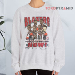 Vintage Portland Blazers 1992 Caricature Sweatshirt
