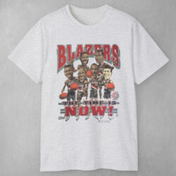 Vintage Portland Blazers 1992 Caricature T shirt
