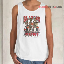 Vintage Portland Blazers 1992 Caricature Tank Top