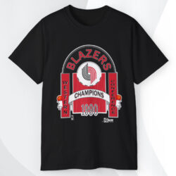 Vintage Portland Trail Blazers 1990 Western Conference Champions T shirt
