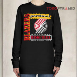 Vintage Portland Trail Blazers Basketball Long sleeved
