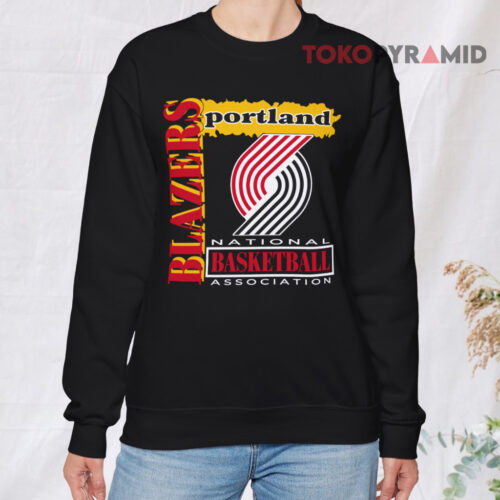 Vintage Portland Trail Blazers Basketball Sweatshirt