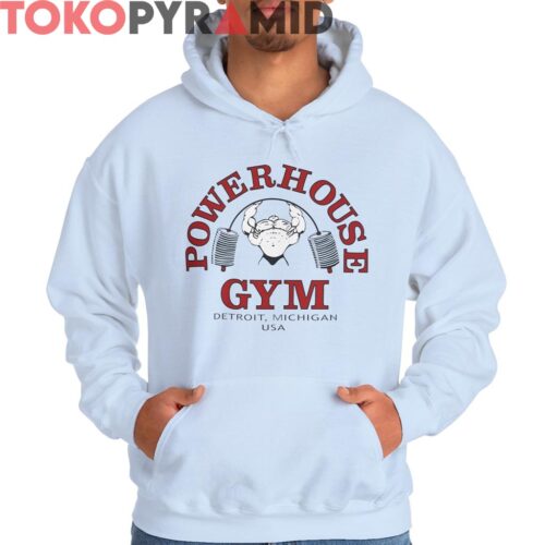 Vintage Powerhouse Gym Detroit Michigan Shirt