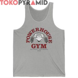 Vintage Powerhouse Gym Detroit Michigan Shirt