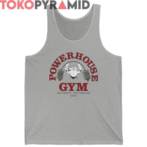 Vintage Powerhouse Gym Detroit Michigan Shirt
