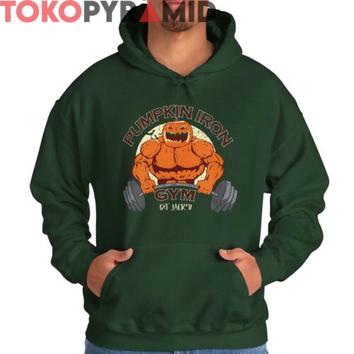 Vintage Pumpkin Iron Gym Shirt