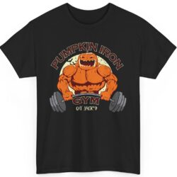 Vintage Pumpkin Iron Gym Shirt
