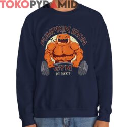 Vintage Pumpkin Iron Gym Shirt