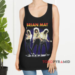 Vintage Queen Band Brian May 1993 Shirt 2 Vintage Queen Band Brian May 1993 Black Tank Top