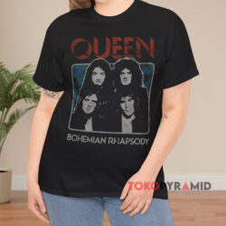 Vintage Queen Bohemian Rhapsody Black T shirt