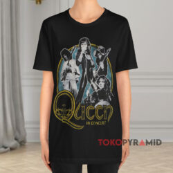 Vintage Queen In Concert Black T shirt