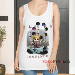 Vintage Queen Innuendo 1991 Shirt 2 Vintage Queen Innuendo 1991 White Tank Top