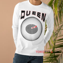 Vintage Queen Jazz Us Tour 78 Shirt 4 Vintage Queen Jazz Us Tour 78 White Long sleeved