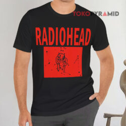 Vintage Radiohead Band Amnesiac Black T shirt