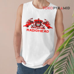 Vintage Radiohead Bear Crest Shirt 2 Vintage Radiohead Bear Crest Tank Top