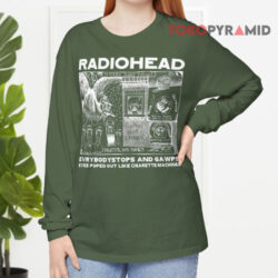 Radiohead　left タンクトップ メンズ/タンクトップ・ノースリーブ/オーバーサイズフィット