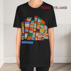 Radiohead Hail to the Thief Tshirt　ベージュ Radiohead Hail To The Thief W.A.S.T.E. Album Band Graphic