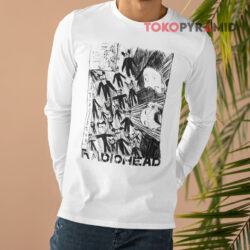 Vintage Radiohead Scribble Long sleeved