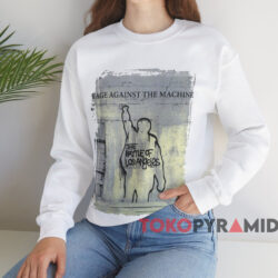Vintage Rage Against the Machine The Battle Of Los Angeles T-shirt 4 Vintage Rage Against The Machine The Battle Of Los Angeles T shirt White Sweatshirt