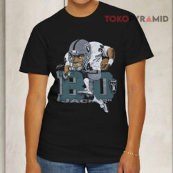 Vintage Raiders Bo Jackson Nfl Salem Black T shirt