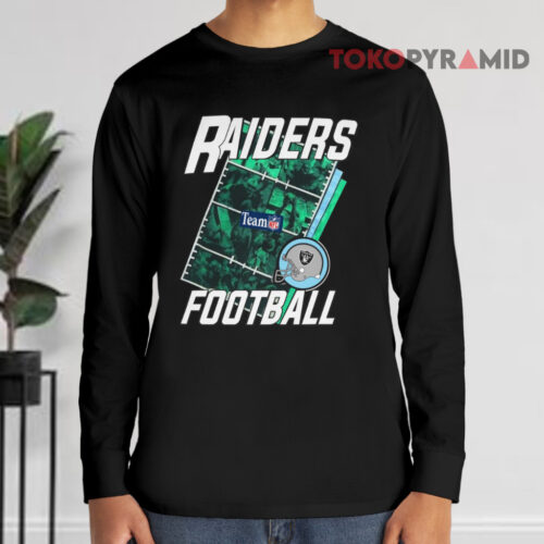Vintage Raiders Nfl Football Salem Long sleeved