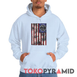 Vintage Rammstein America Flag Shirt 2 Vintage Rammstein America Flag Hoodie