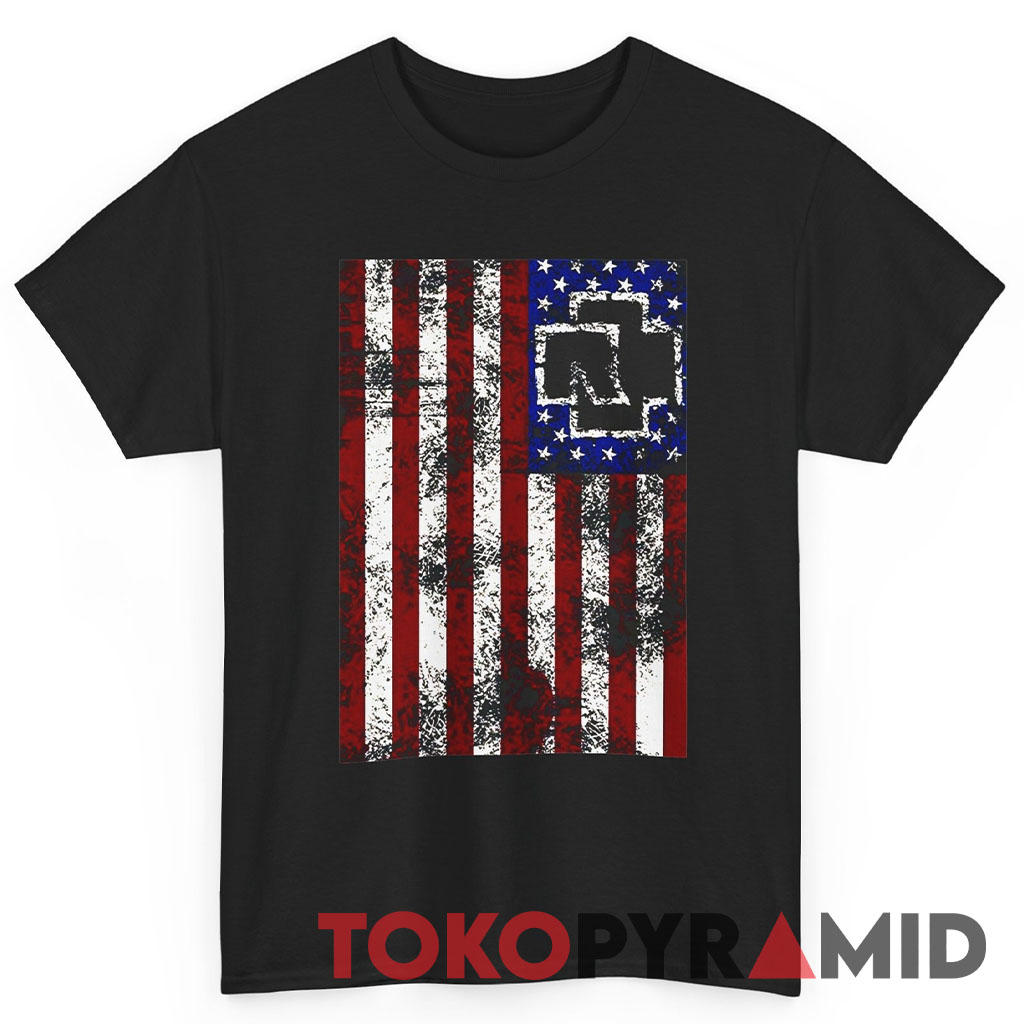 Vintage Rammstein America Flag Shirt Vintage Rammstein America Flag Shirt