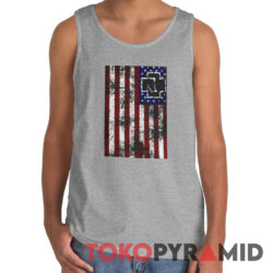Vintage Rammstein America Flag Tank Top